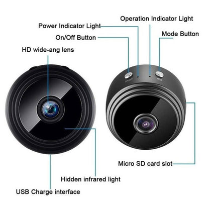 A9 WiFi Mini Camera HD 1080p