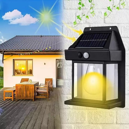 Solar Tungsten Outdoor Rechargeable Lamp