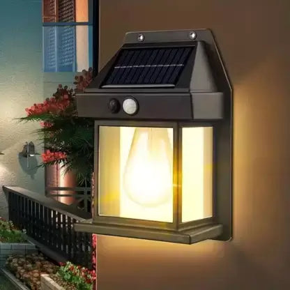 Solar Tungsten Outdoor Rechargeable Lamp