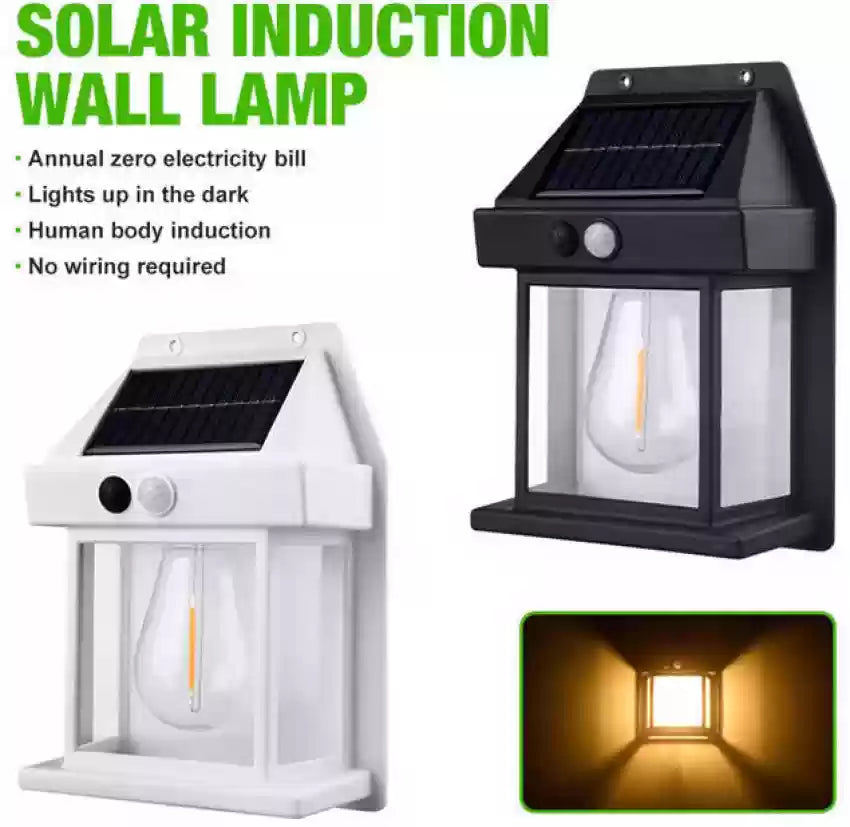 Solar Tungsten Outdoor Rechargeable Lamp