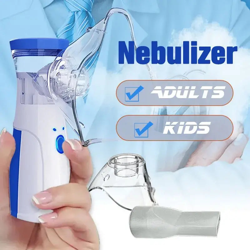 Imported Portable & Rechargeable Inhaler Nebulizer For Kids And Adults