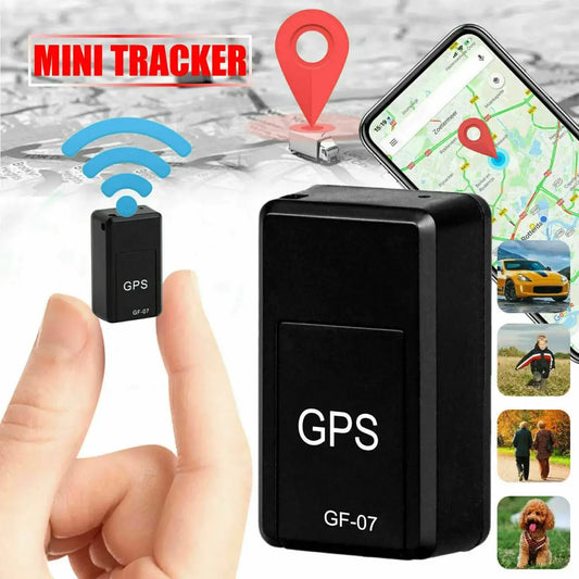 GPS Tracker GF-07 - Portable Mini Hidden Real Time GPS Tracking Device