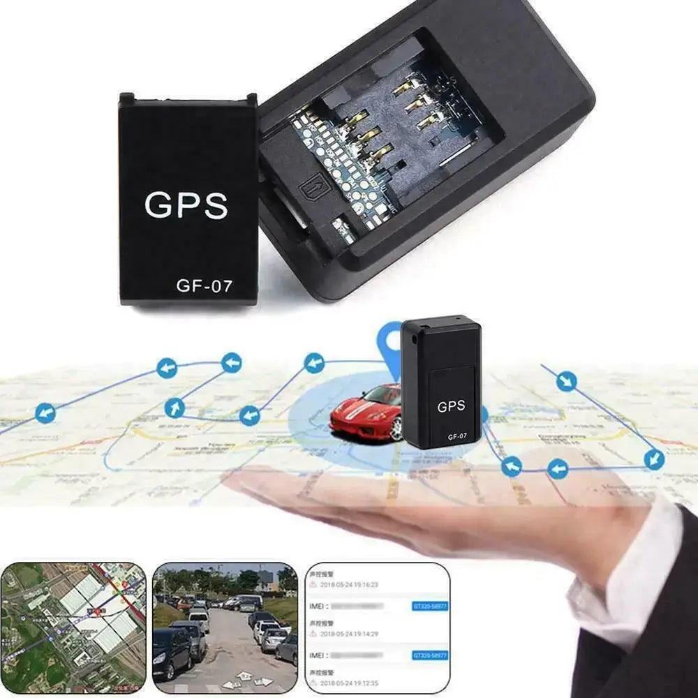 GPS Tracker GF-07 - Portable Mini Hidden Real Time GPS Tracking Device